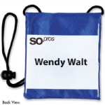 Double Zipper Neck Wallet